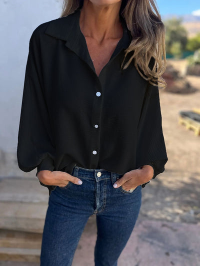 BEATA – Elegant Button-Up Shirt