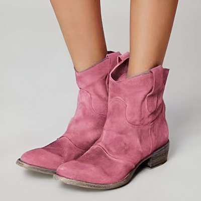 Carlotta – Suede Western Boots