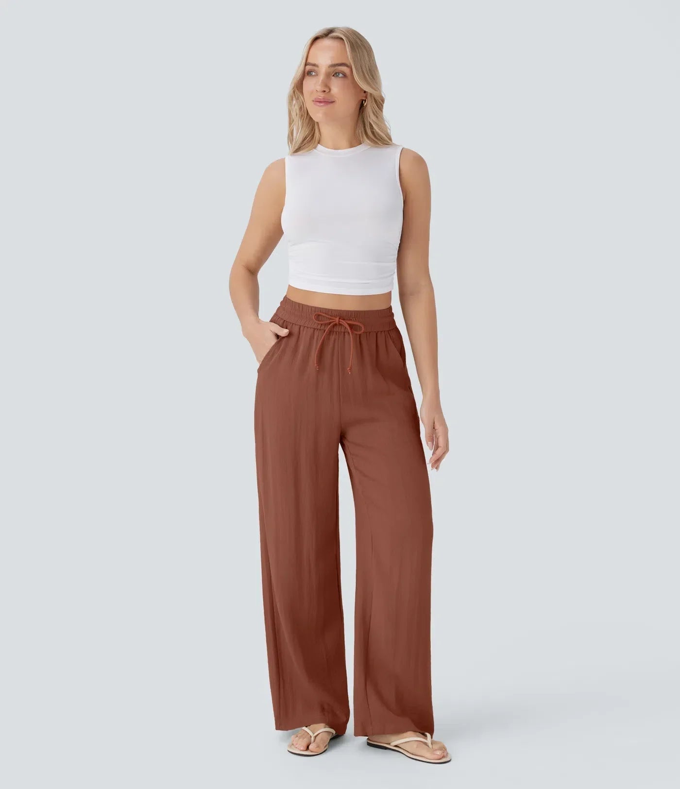 ELARA – Elegant Linen Pants