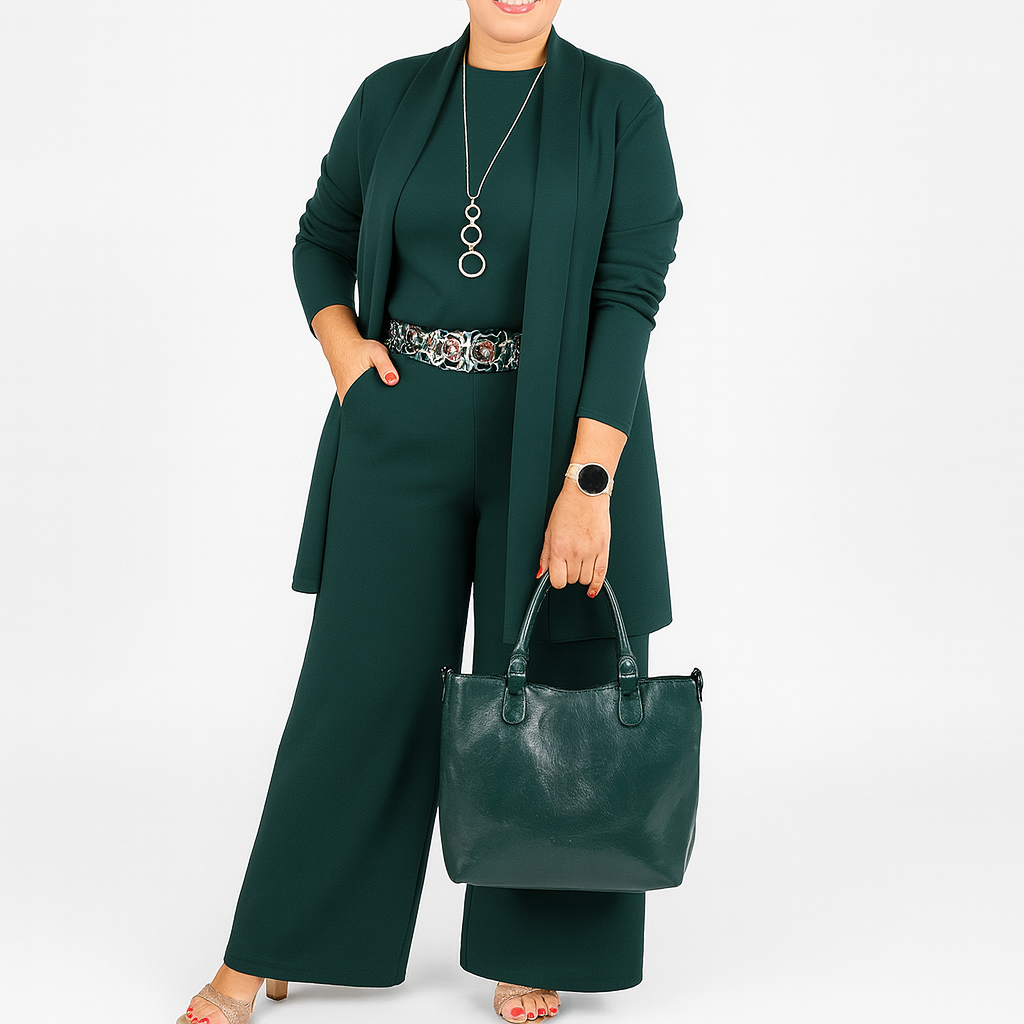 Karina – Elegant 3-Piece Stretch Set