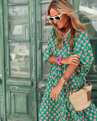 Brinley | Vintage Floral Spring Robe