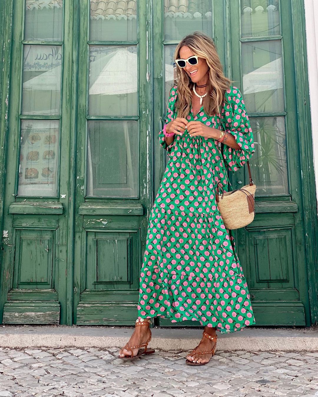 Brinley | Vintage Floral Spring Robe