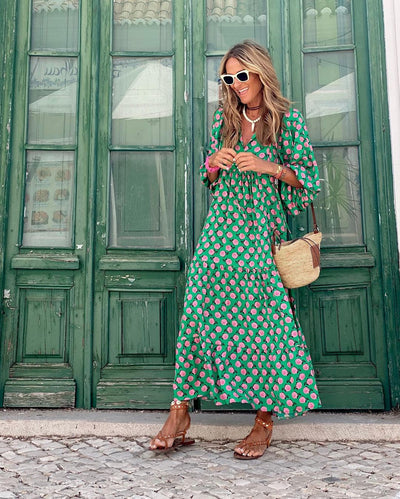 Brinley | Vintage Floral Spring Robe