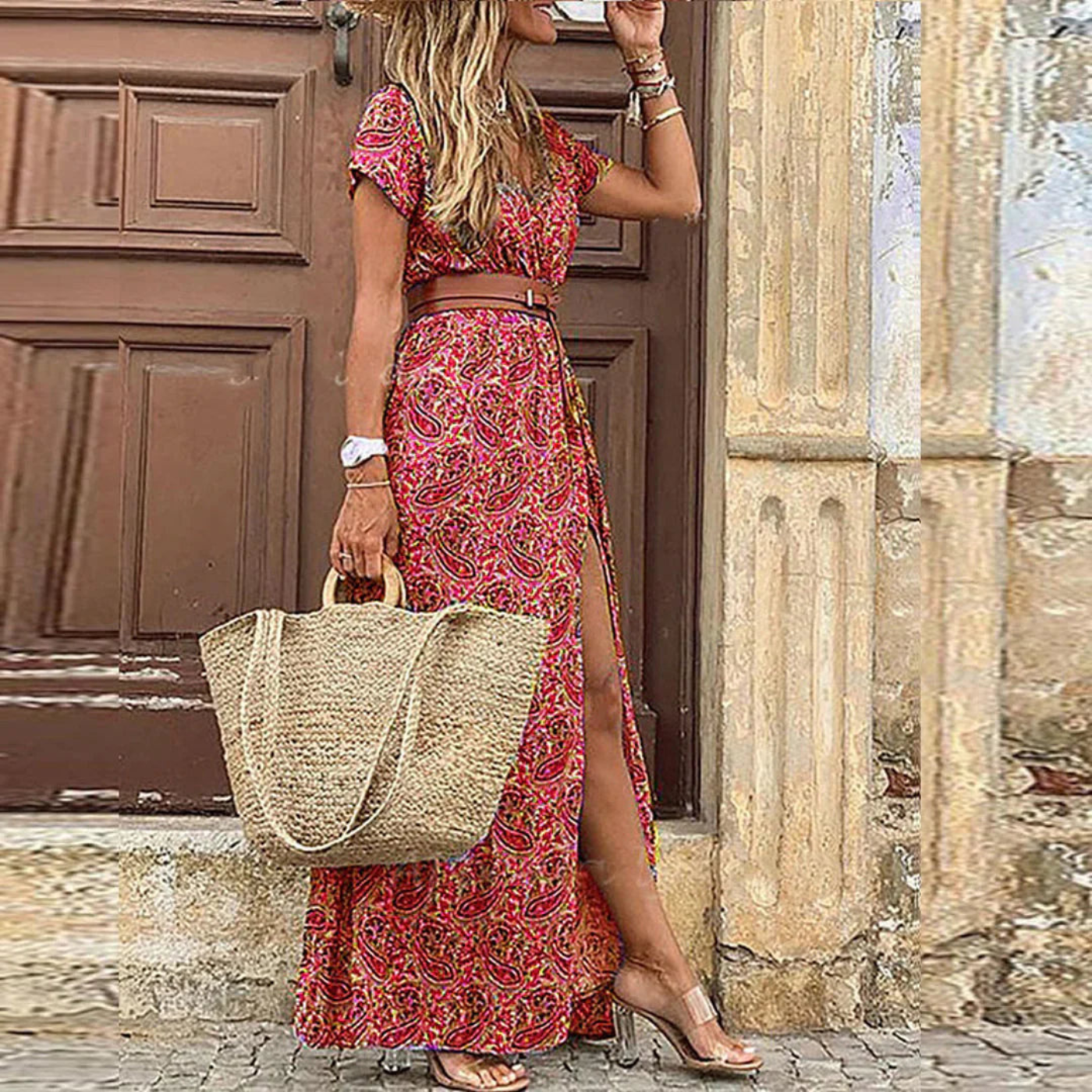 AURELIA – Flowy Boho Maxi Dress
