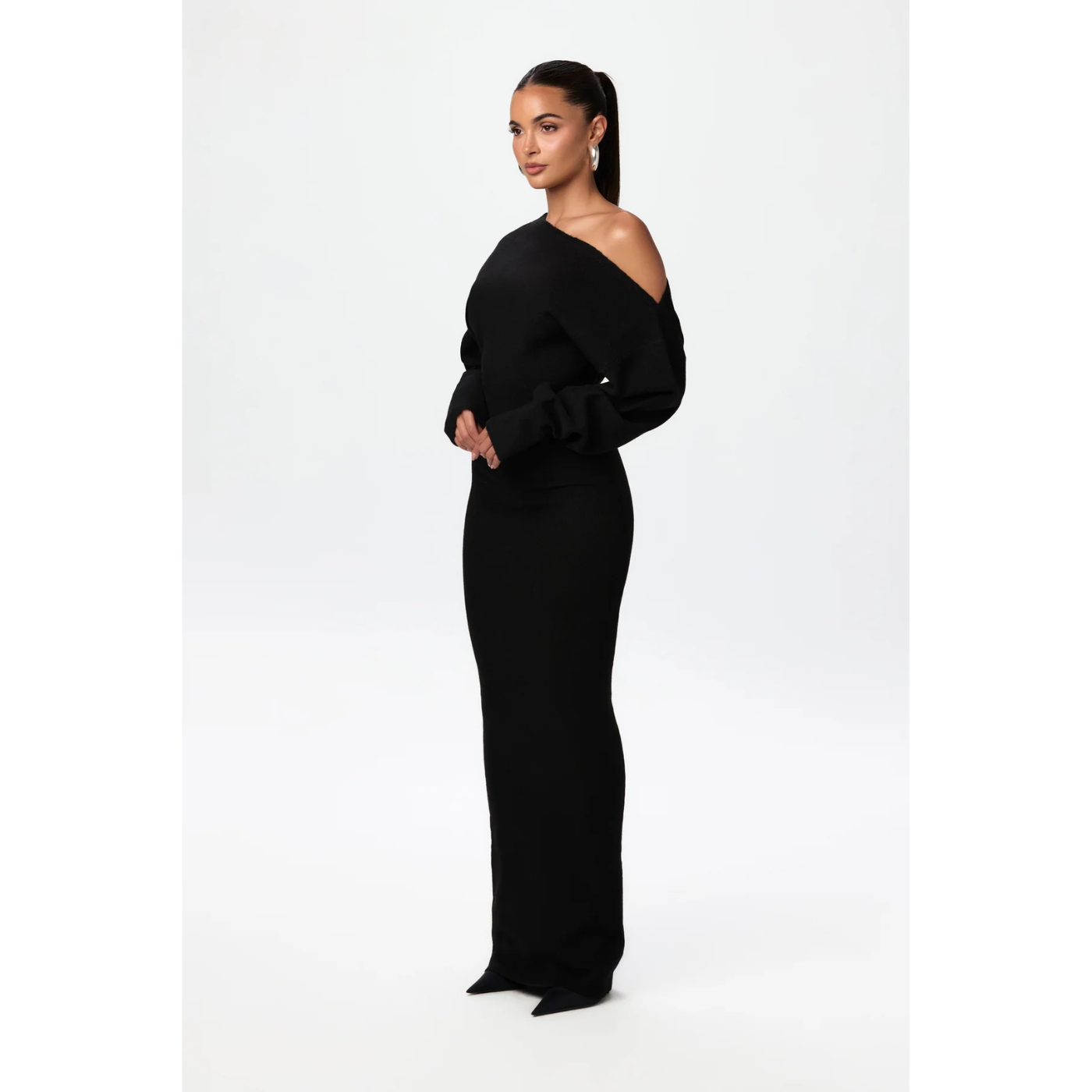 CLAUDIA – Maxi Sweater Dress – Elegance and Comfort in One