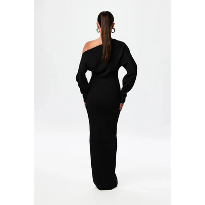 CLAUDIA – Maxi Sweater Dress – Elegance and Comfort in One