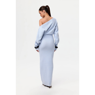 CLAUDIA – Maxi Sweater Dress – Elegance and Comfort in One
