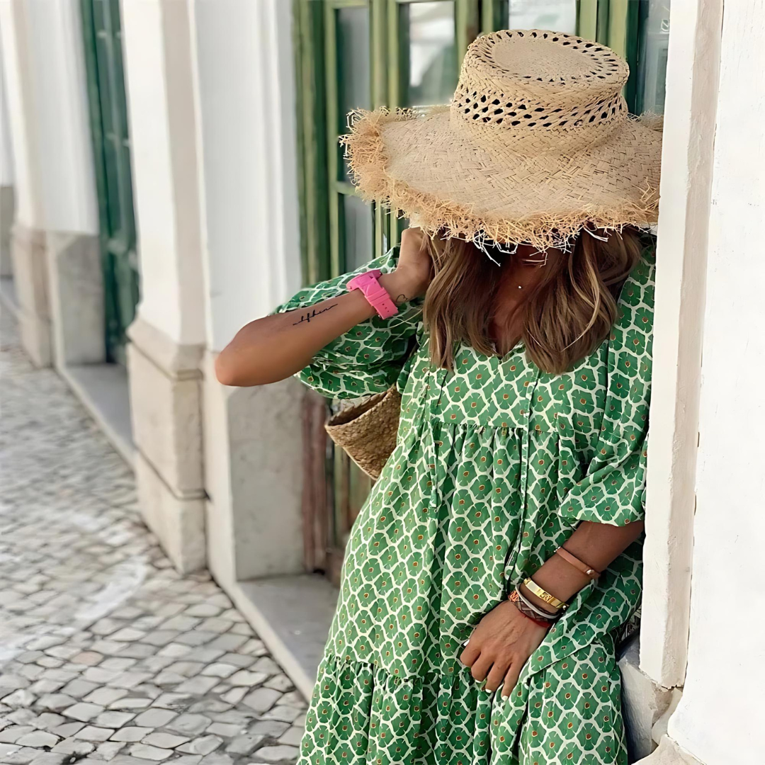 Brinley | Vintage Floral Spring Robe