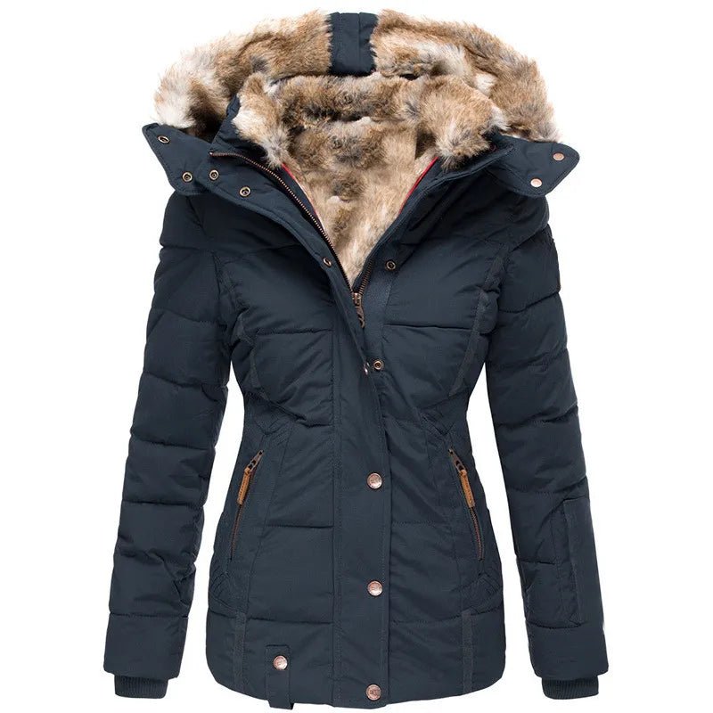 AURELIA – Winter Jacket with Faux Fur Lining