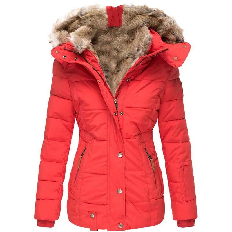 AURELIA – Winter Jacket with Faux Fur Lining
