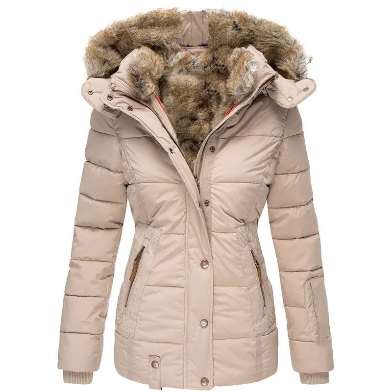 AURELIA – Winter Jacket with Faux Fur Lining