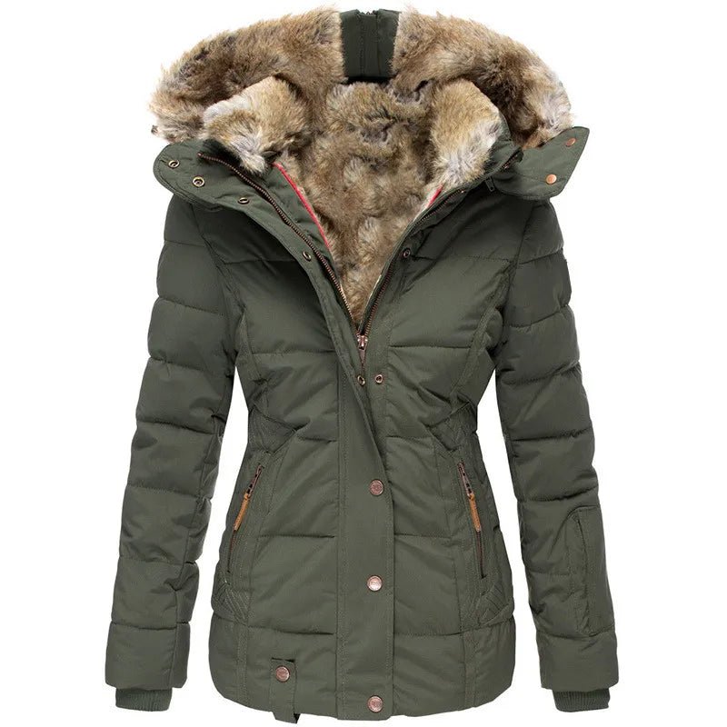 AURELIA – Winter Jacket with Faux Fur Lining