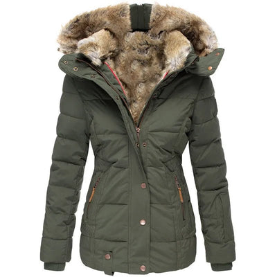 AURELIA – Winter Jacket with Faux Fur Lining