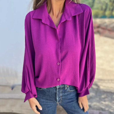 BEATA – Elegant Button-Up Shirt